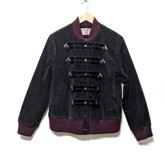 NWT FREE PEOPLE Atlas Corduroy Bomber Jacket S - Picture 3 of 12